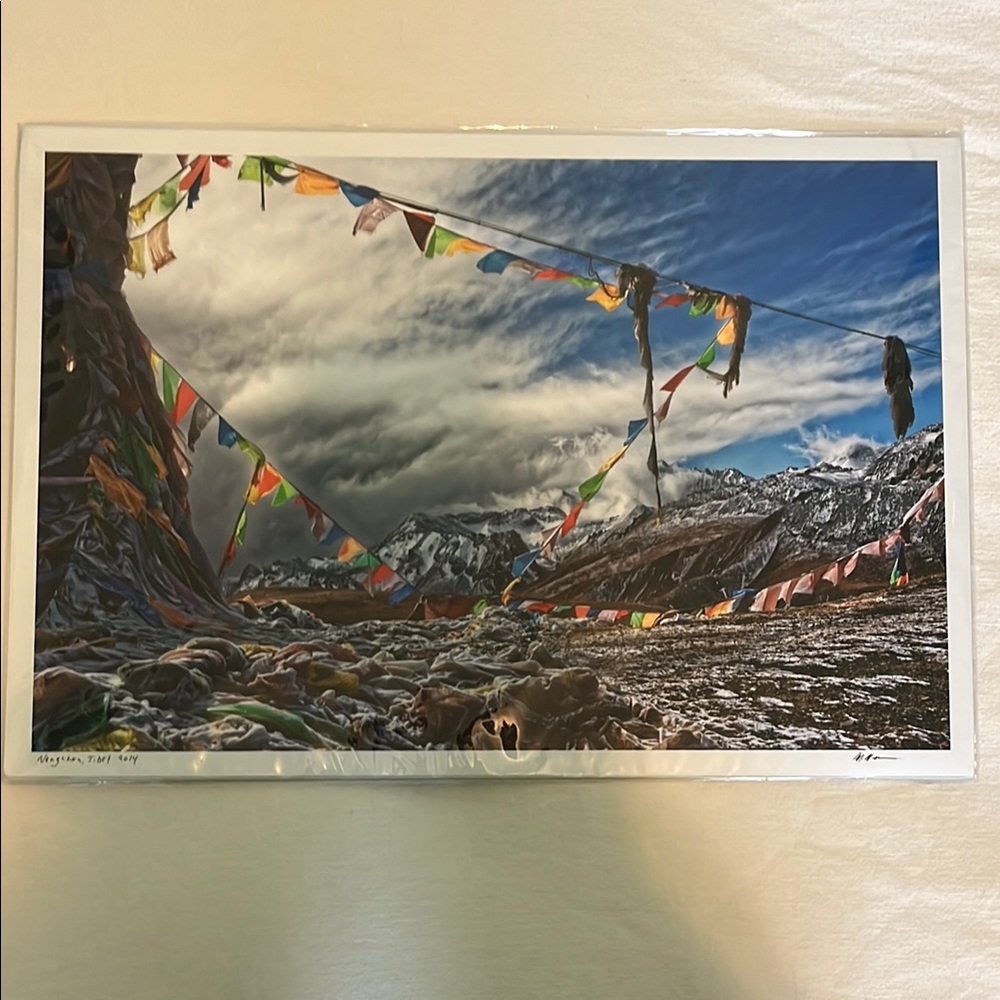 Tibet Mountain Nangchen - Beautiful wall  Art by Martin Newman
